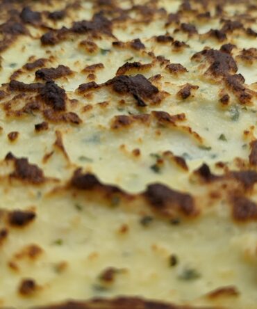 Brandade de morue gratinée