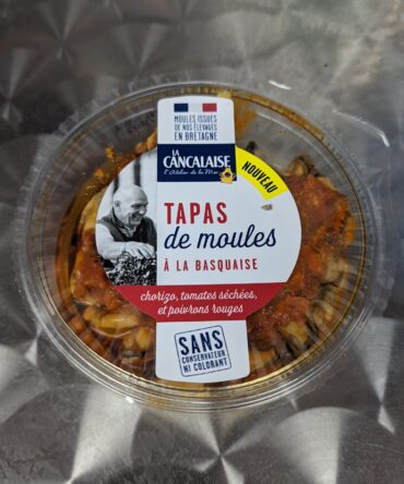 Tapas de moules à la basquaise