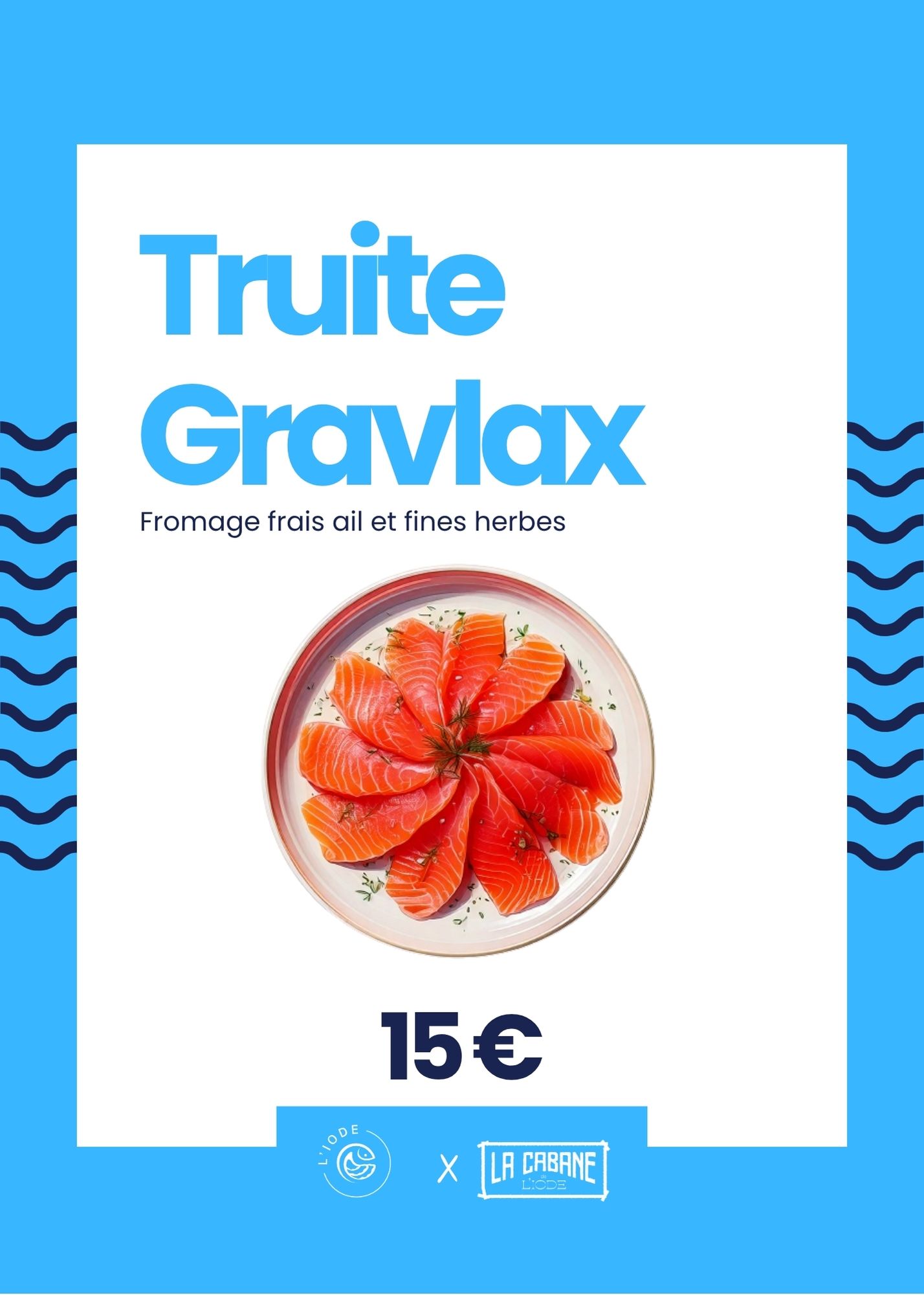 truite gravlax