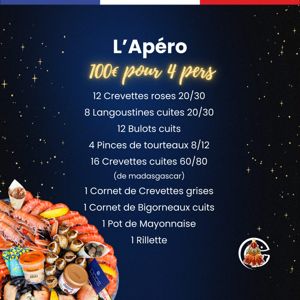 Plateau de fruits de mer L'Apéro