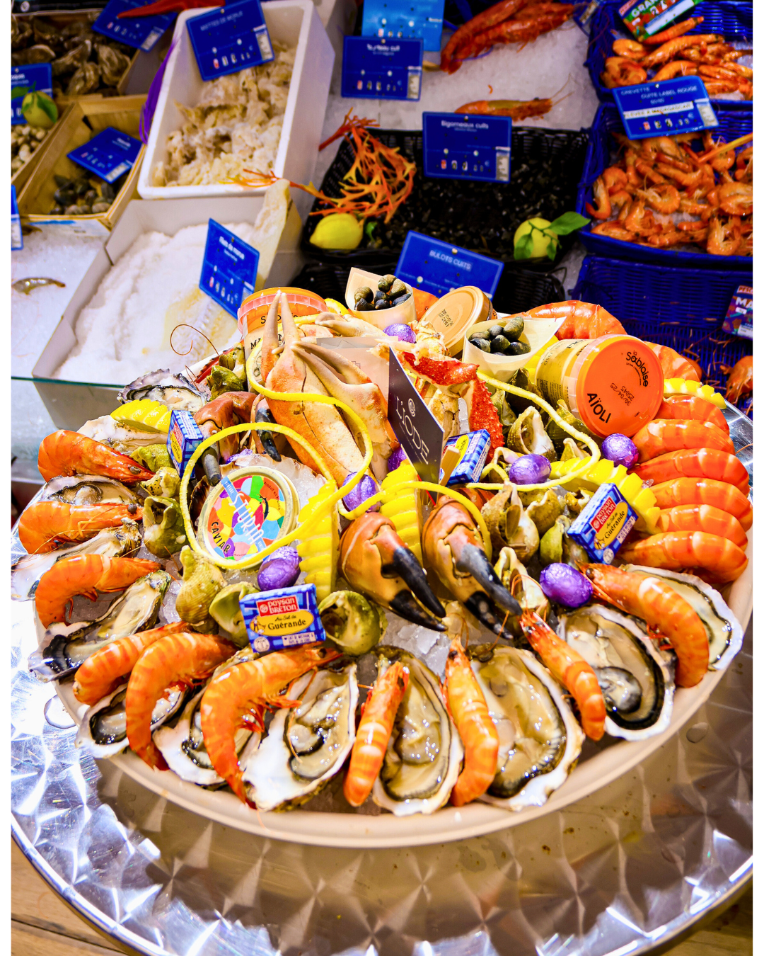 Plateau de fruits de mer Iode