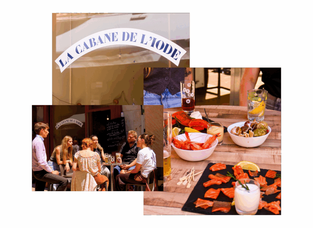 La Cabane de l'Iode photos table conviviale